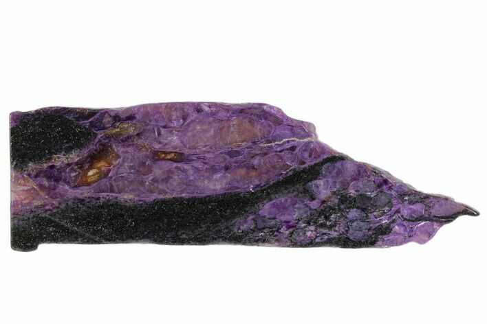 Purple Polished Charoite Slab - Siberia #129069